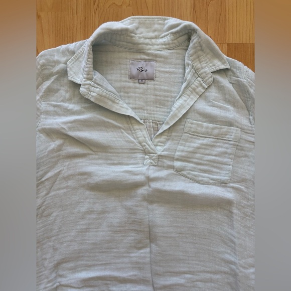 Rails Savannah Shirt in Sky - Size M - Picture 8 of 9